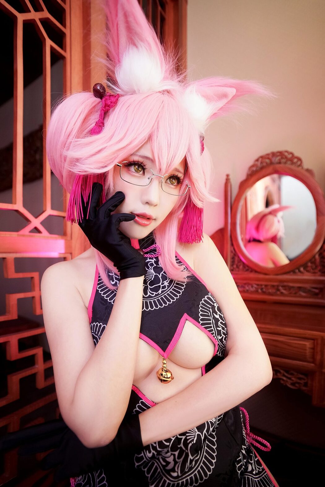 Coser@Ely_eee ElyEE子 – 玉藻前旗袍