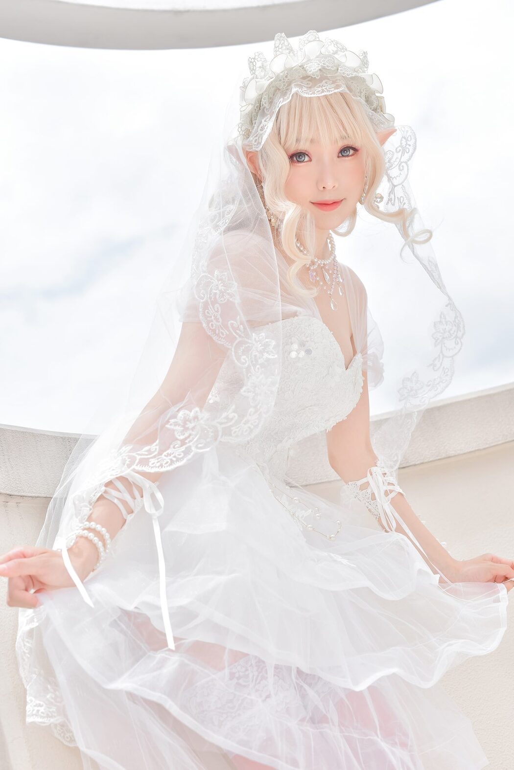 Coser@Ely_eee ElyEE子 – Bride And Lingerie