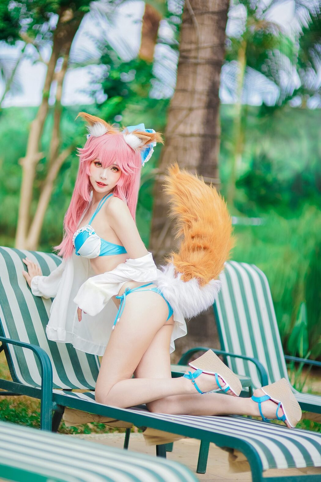 Coser@Ely_eee ElyEE子 – 玉藻前泳池