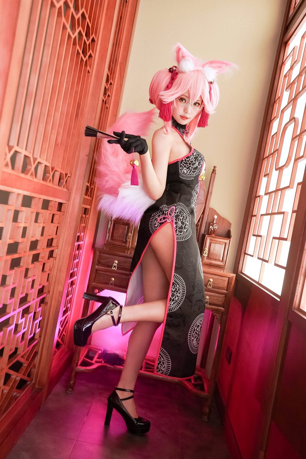 Coser@Ely_eee ElyEE子 – 玉藻前旗袍