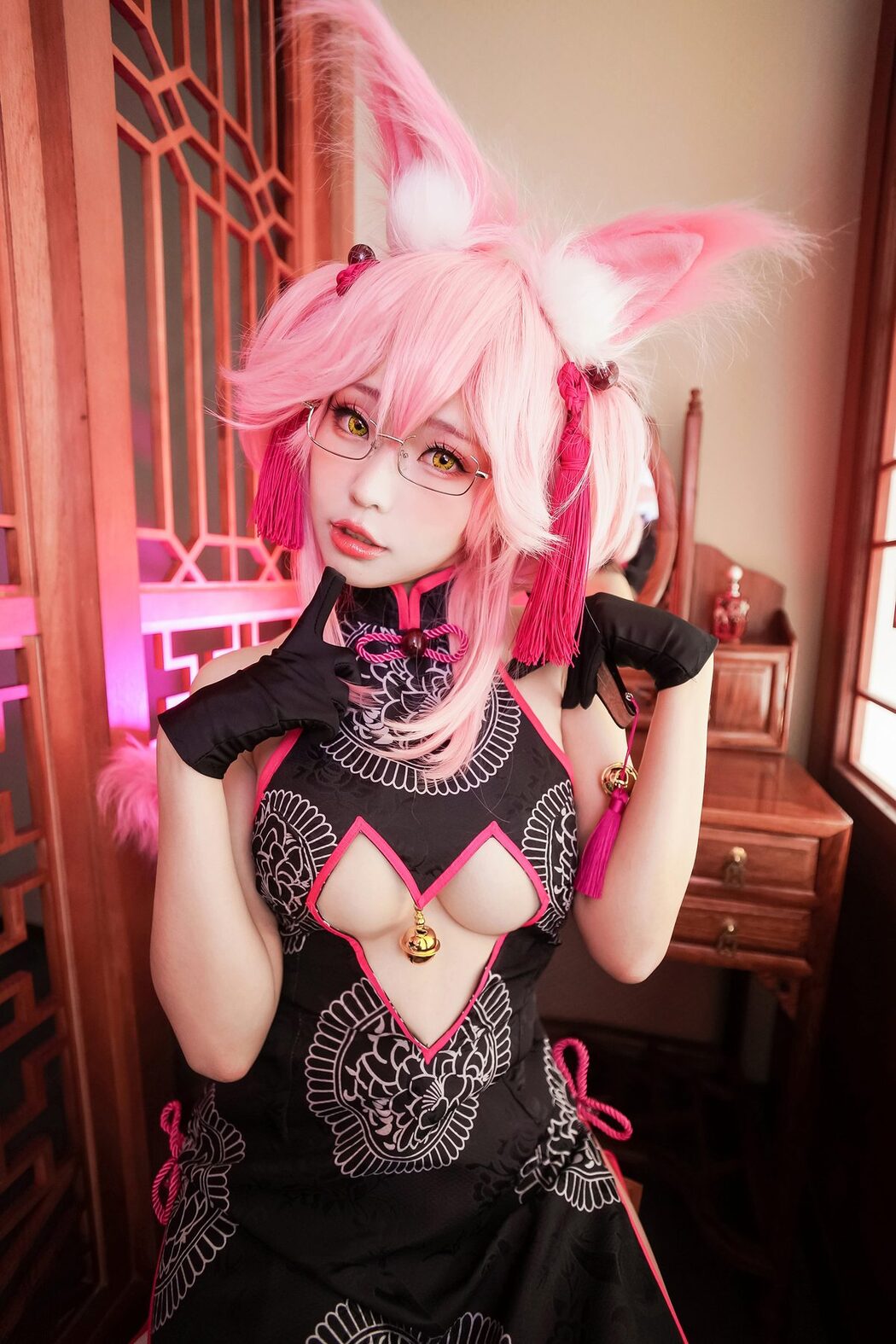 Coser@Ely_eee ElyEE子 – 玉藻前旗袍