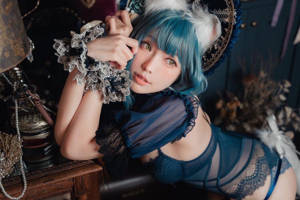 Coser@Ely_eee ElyEE子 – Scottish Fold Cat Doll 摺耳貓少女人形