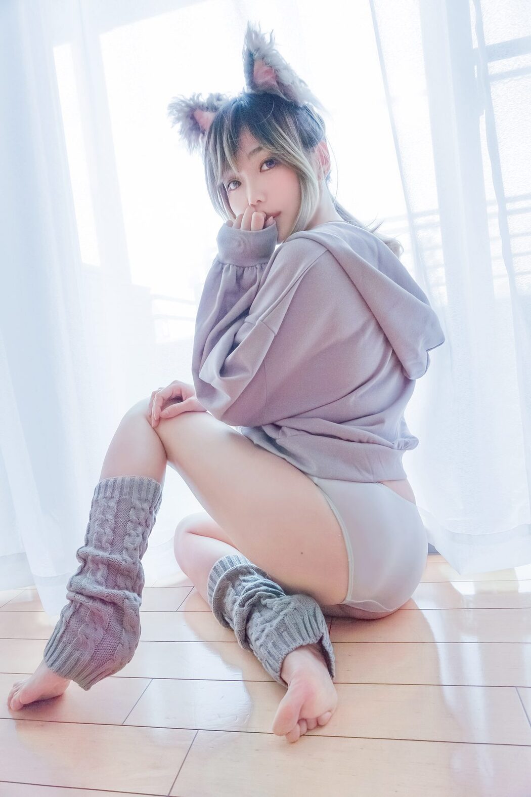 Coser@Ely_eee ElyEE子 – Stay Home with Me Part3