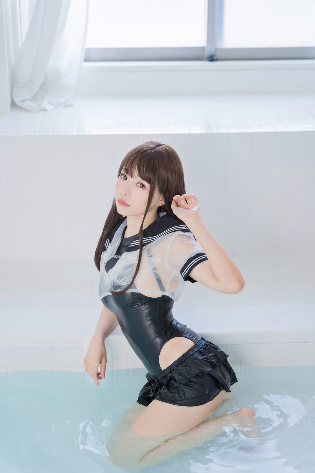 Coser@Ely_eee ElyEE子 – Racing Swimsuit 競泳水手服