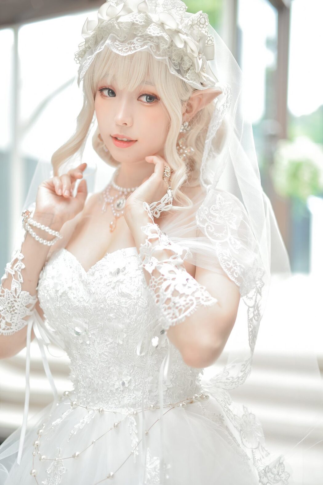 Coser@Ely_eee ElyEE子 – Bride And Lingerie