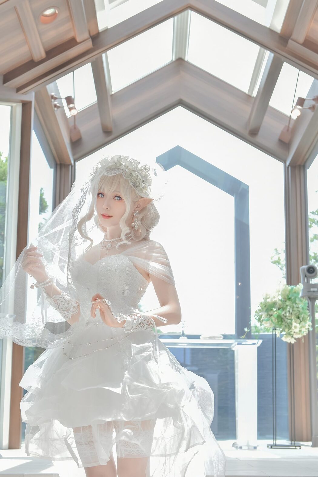 Coser@Ely_eee ElyEE子 – Bride And Lingerie