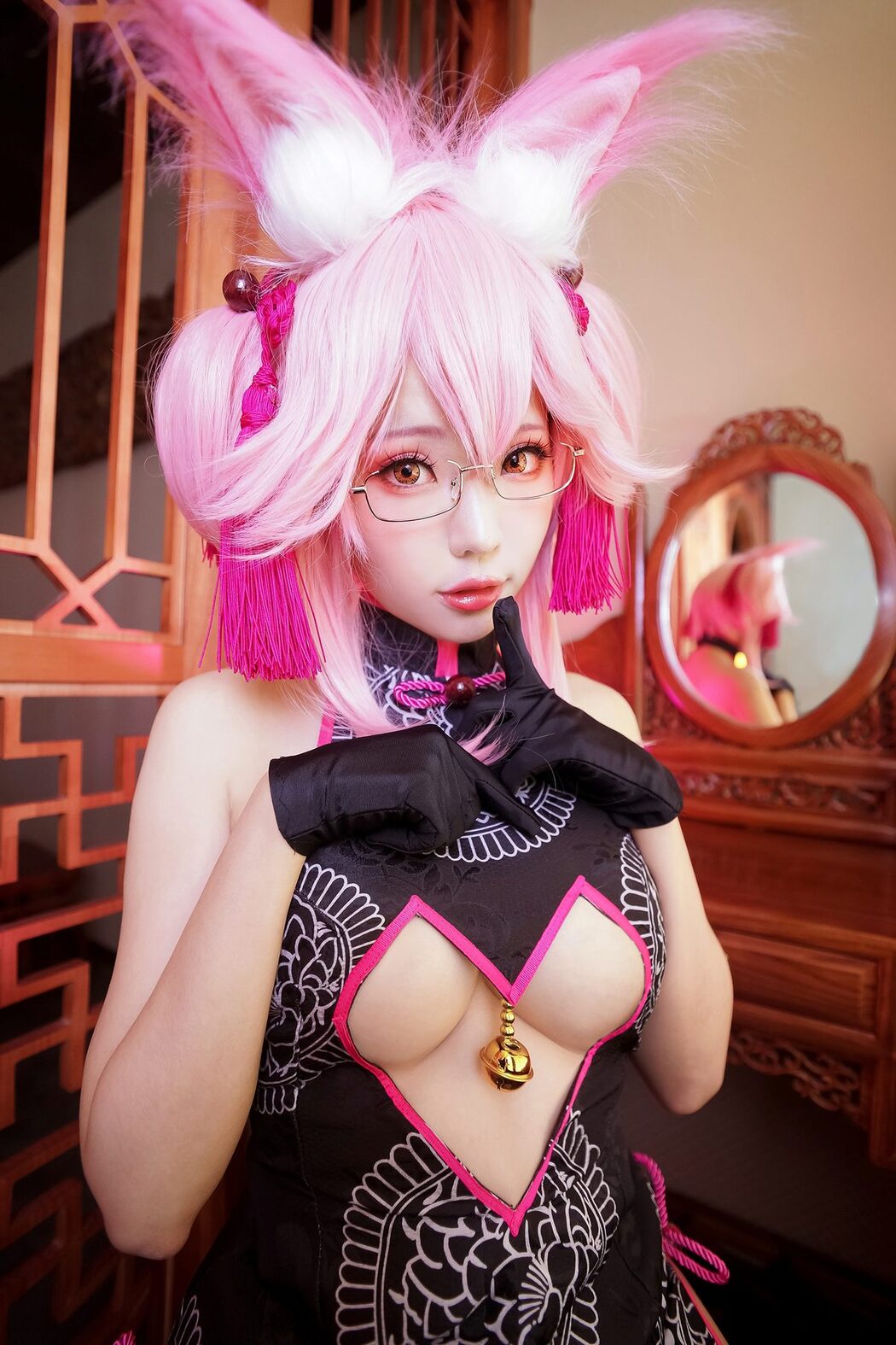 Coser@Ely_eee ElyEE子 – 玉藻前旗袍