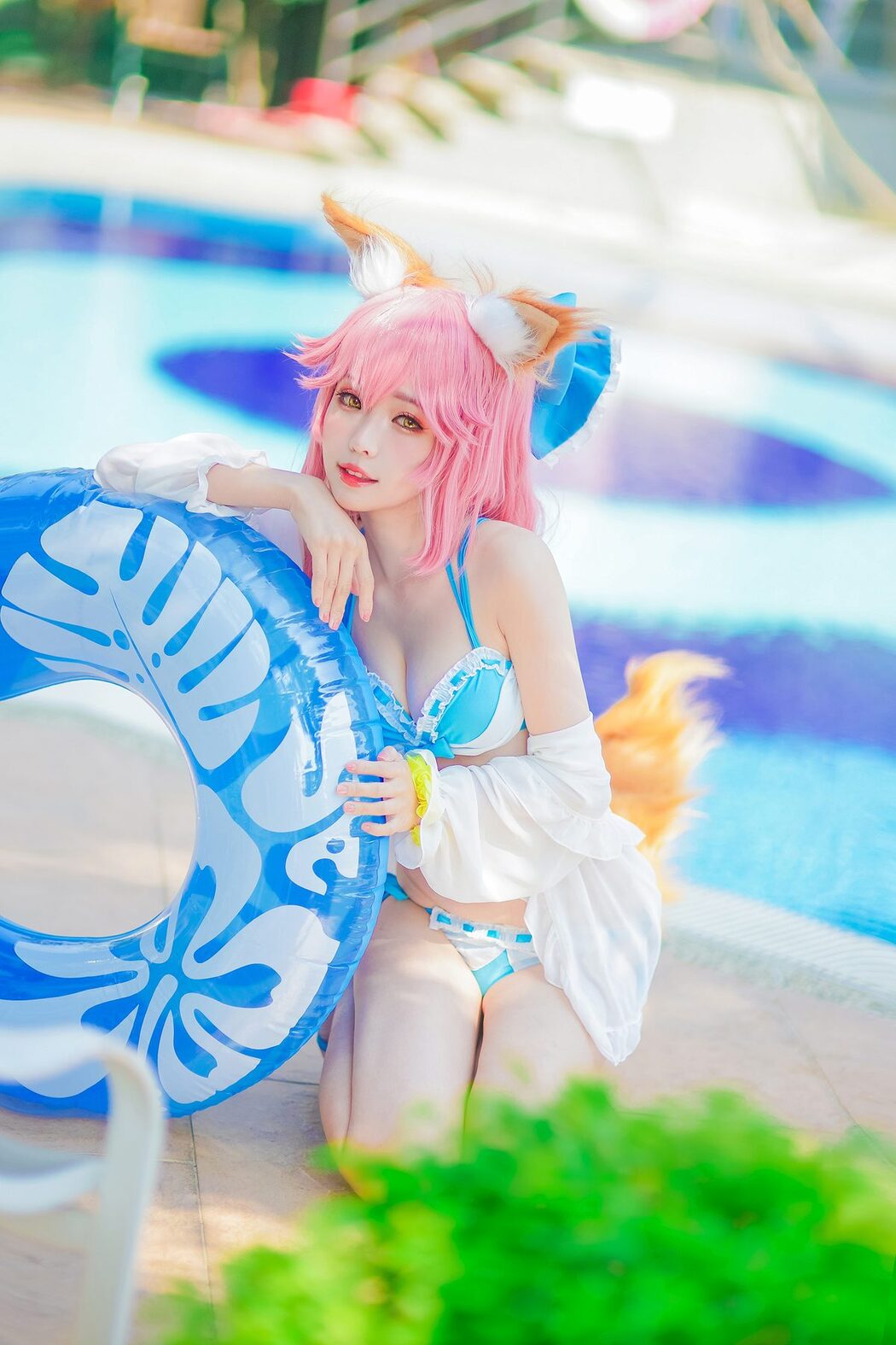 Coser@Ely_eee ElyEE子 – 玉藻前泳池