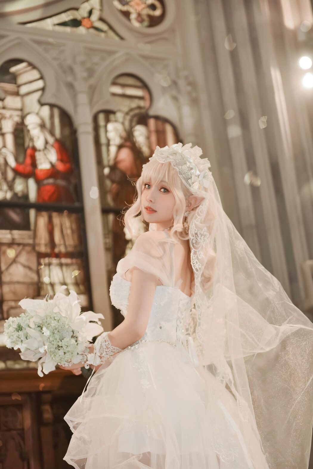 Coser@Ely_eee ElyEE子 – Bride And Lingerie