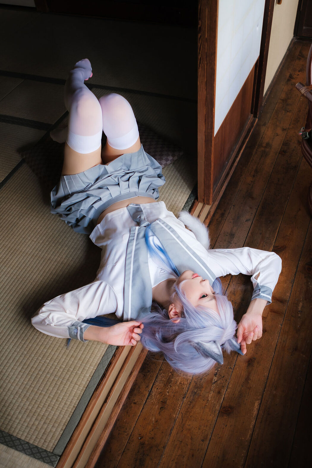 Coser@Elyee 2024年4月 – B.Veranda White Cat