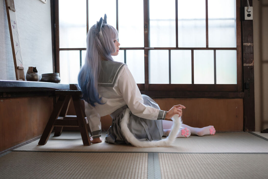 Coser@Elyee 2024年4月 – B.Veranda White Cat