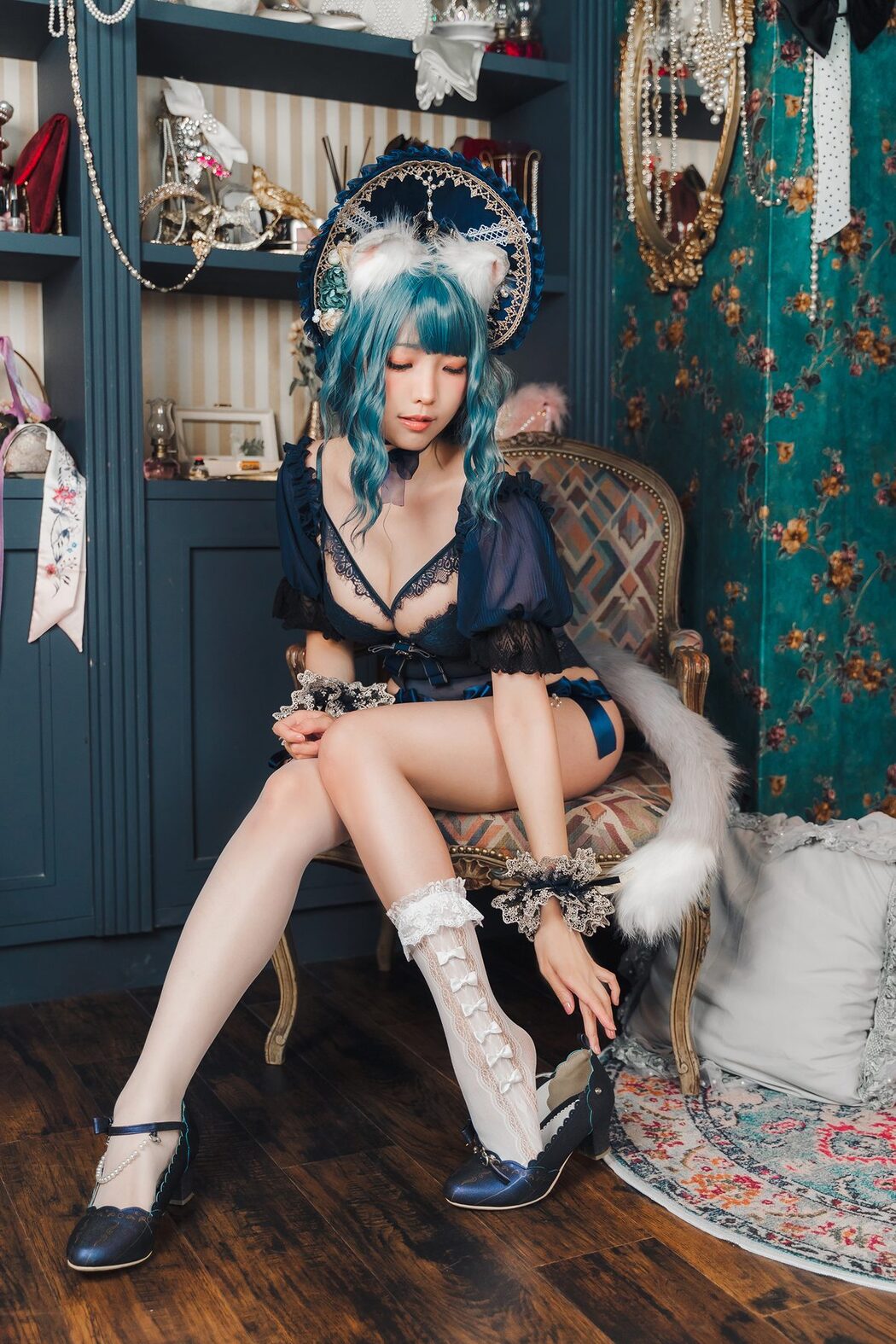 Coser@Ely_eee ElyEE子 – Scottish Fold Cat Doll 摺耳貓少女人形