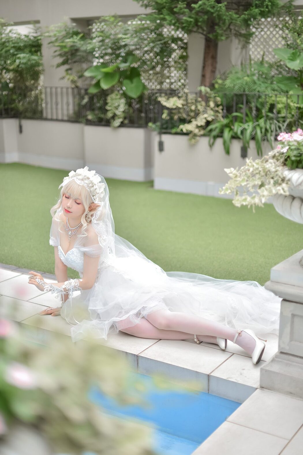 Coser@Ely_eee ElyEE子 – Bride And Lingerie