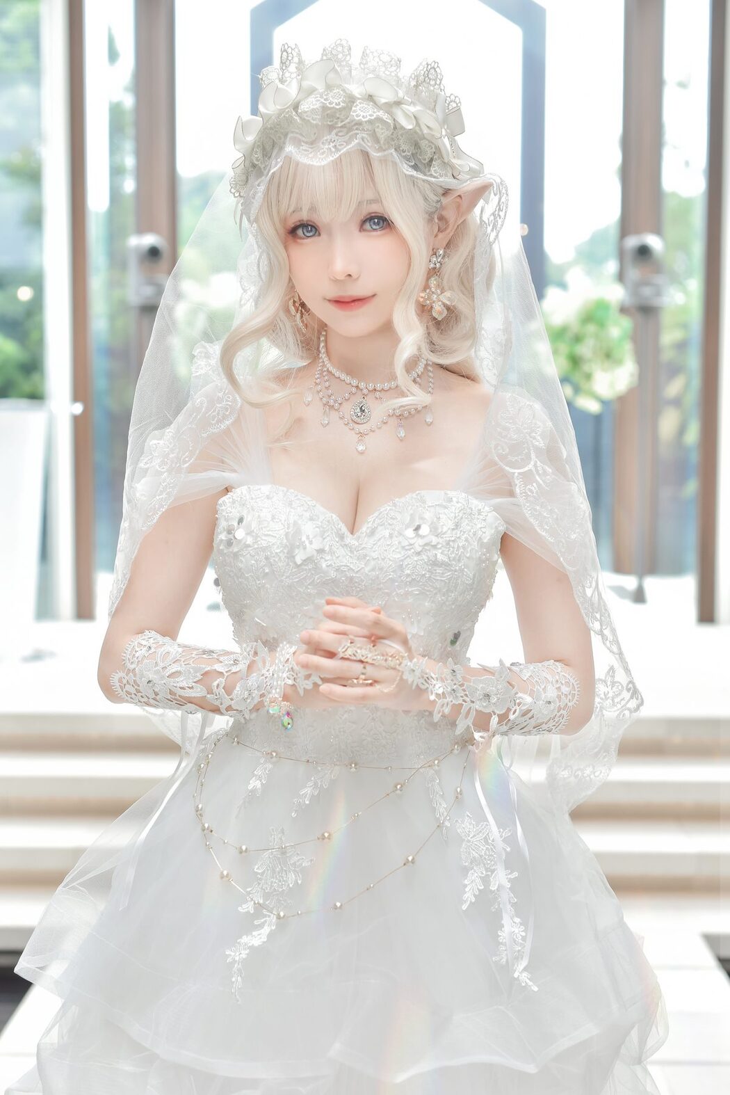 Coser@Ely_eee ElyEE子 – Bride And Lingerie