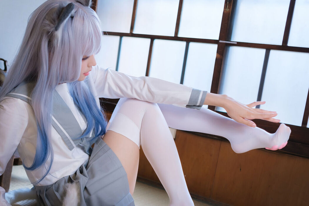 Coser@Elyee 2024年4月 – B.Veranda White Cat