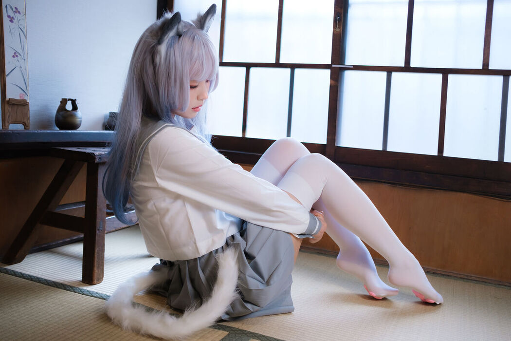 Coser@Elyee 2024年4月 – B.Veranda White Cat