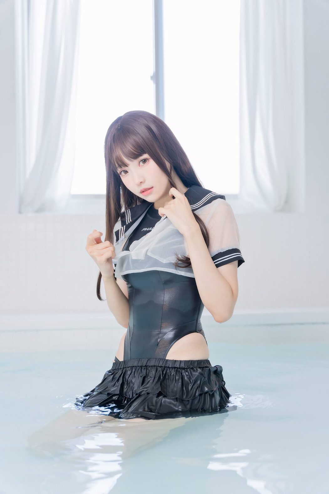 Coser@Ely_eee ElyEE子 – Racing Swimsuit 競泳水手服