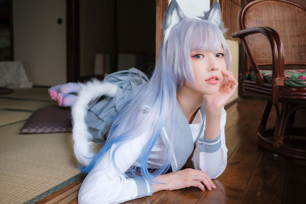 Coser@Elyee 2024年4月 – B.Veranda White Cat