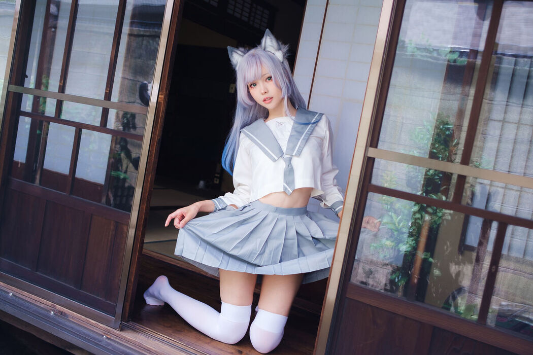 Coser@Elyee 2024年4月 – B.Veranda White Cat