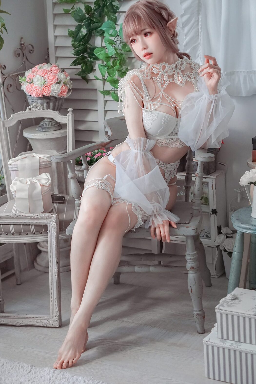 Coser@Ely_eee ElyEE子 – Bride And Lingerie