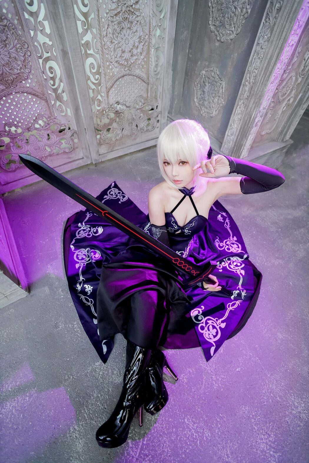 Coser@Ely_eee ElyEE子 – 黑贞