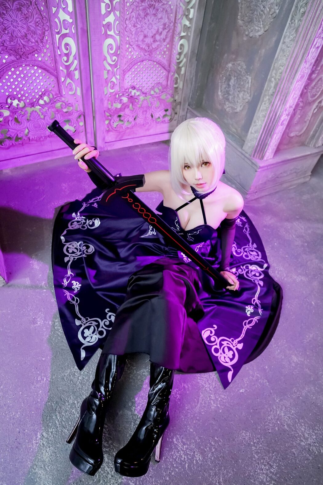 Coser@Ely_eee ElyEE子 – 黑贞