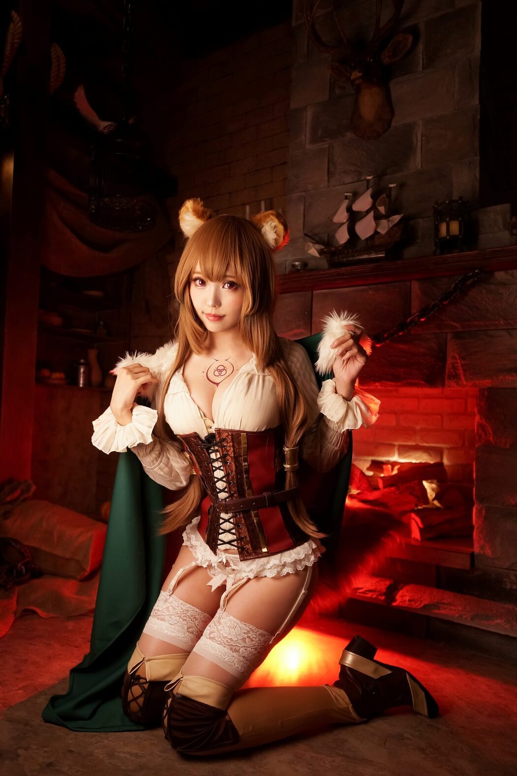 Coser@Ely_eee ElyEE子 – 小浣熊壁炉