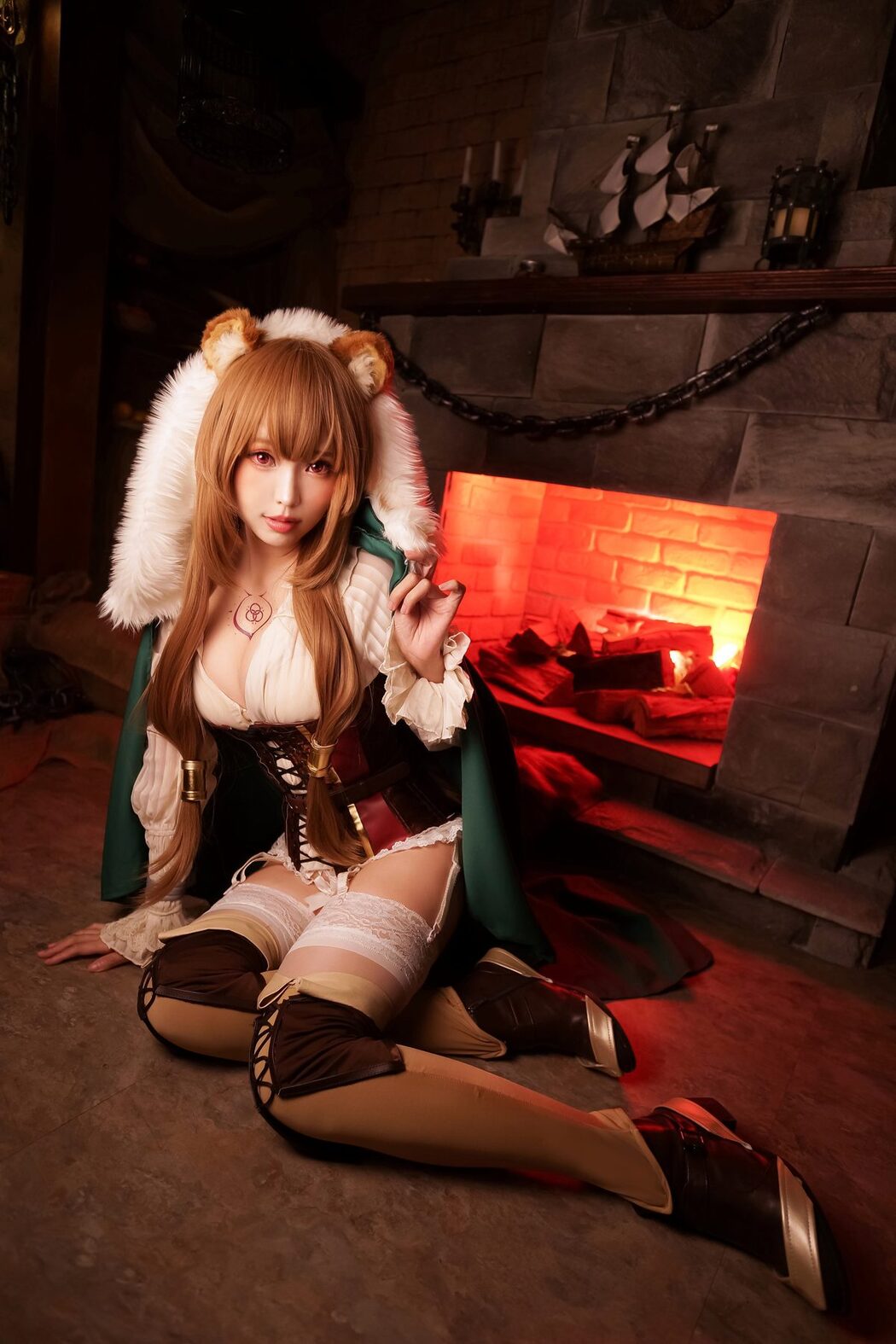 Coser@Ely_eee ElyEE子 – 小浣熊壁炉