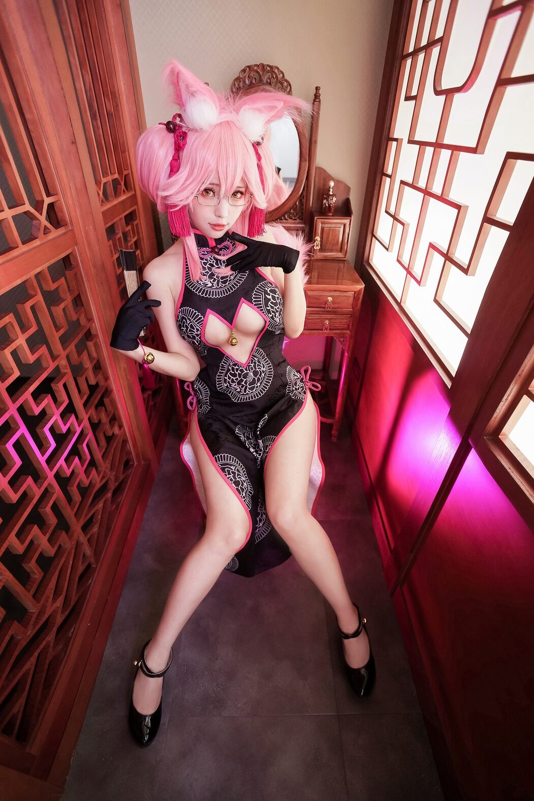 Coser@Ely_eee ElyEE子 – 玉藻前旗袍