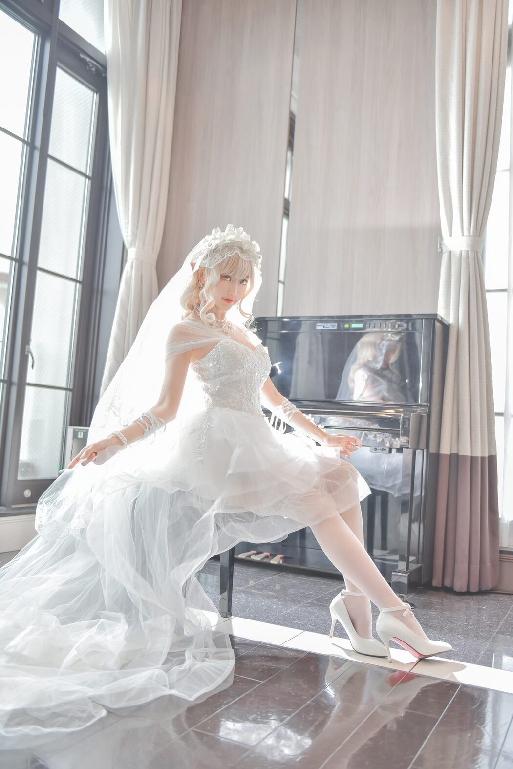 Coser@Ely_eee ElyEE子 – Bride And Lingerie