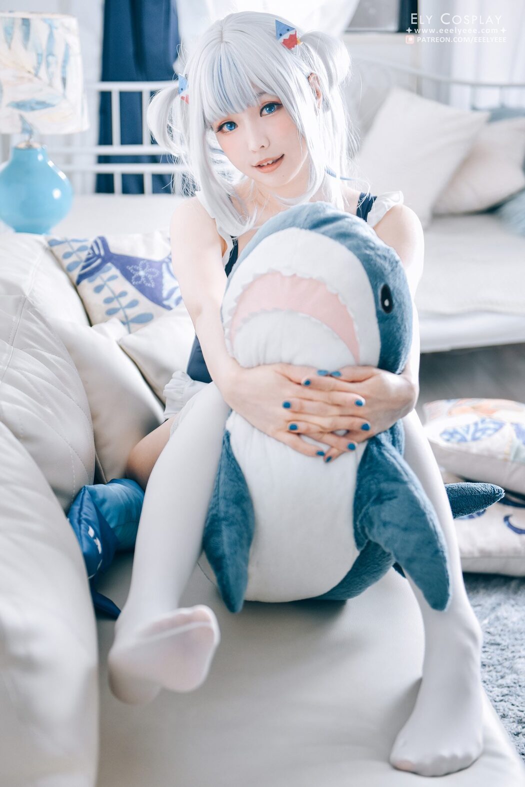 Coser@Ely_eee ElyEE子 – Gura Swimsuit