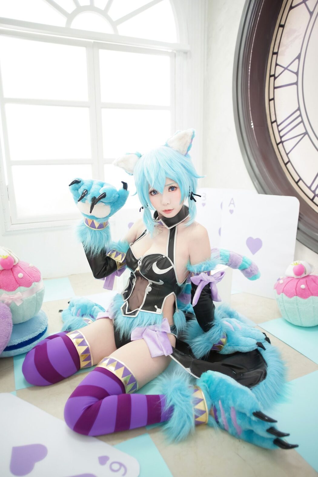 Coser@Ely_eee ElyEE子 – 诗乃扑克猫