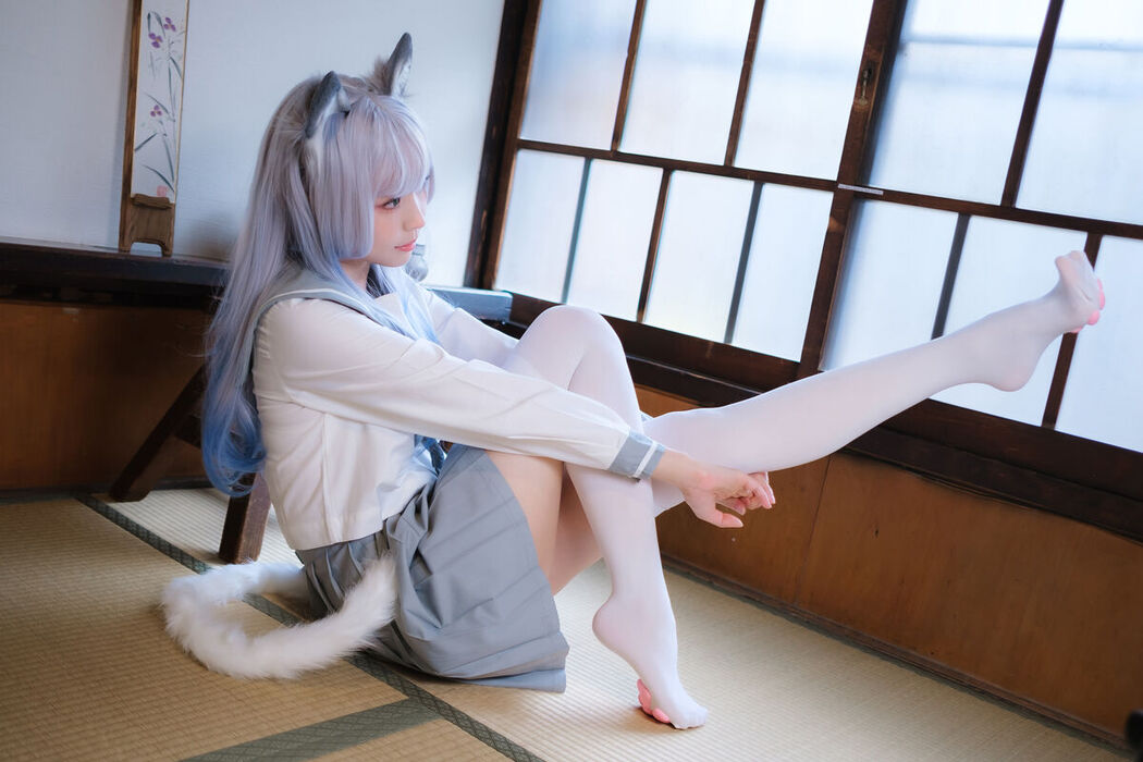 Coser@Elyee 2024年4月 – B.Veranda White Cat