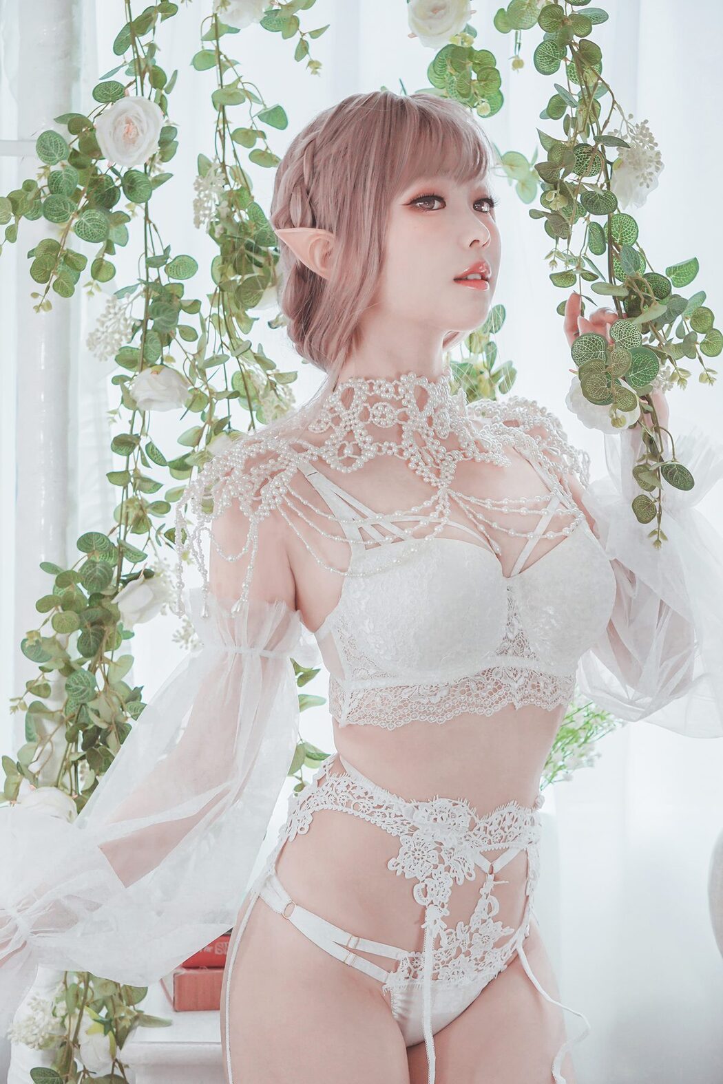 Coser@Ely_eee ElyEE子 – Bride And Lingerie