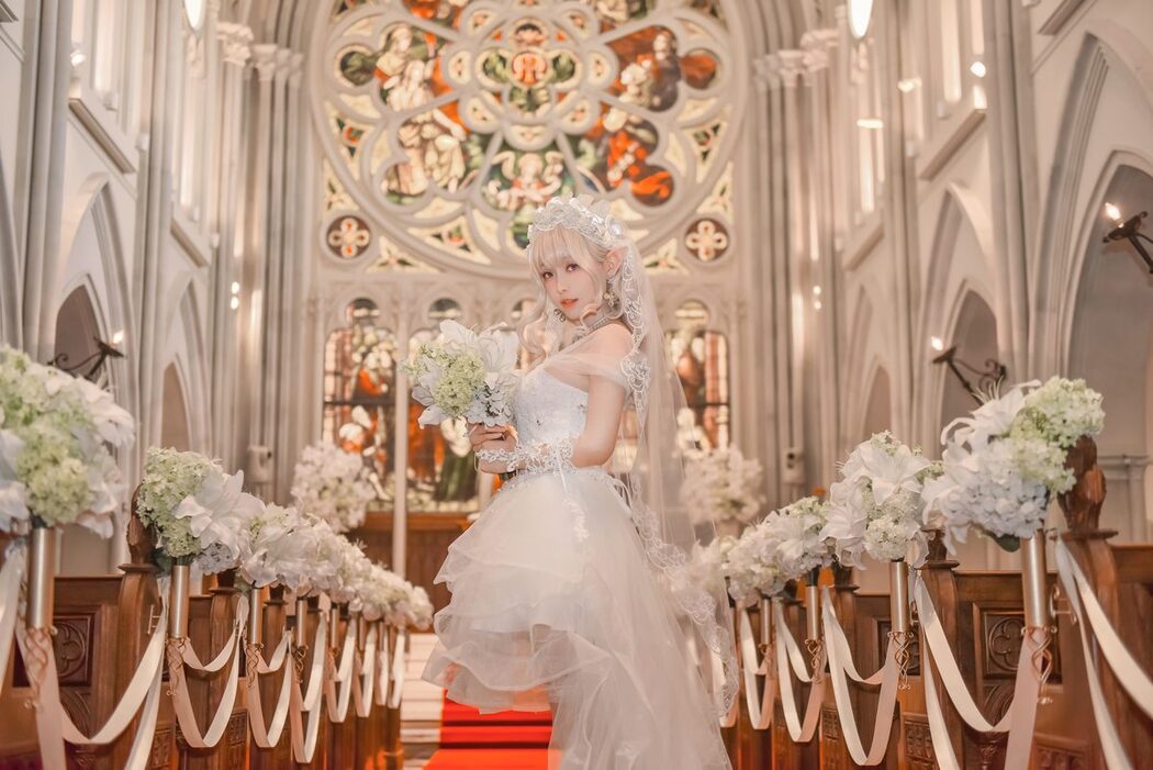 Coser@Ely_eee ElyEE子 – Bride And Lingerie