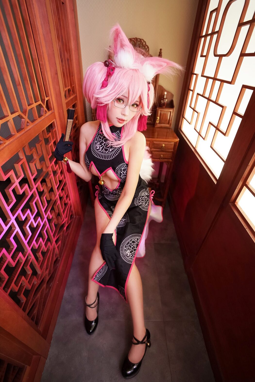 Coser@Ely_eee ElyEE子 – 玉藻前旗袍