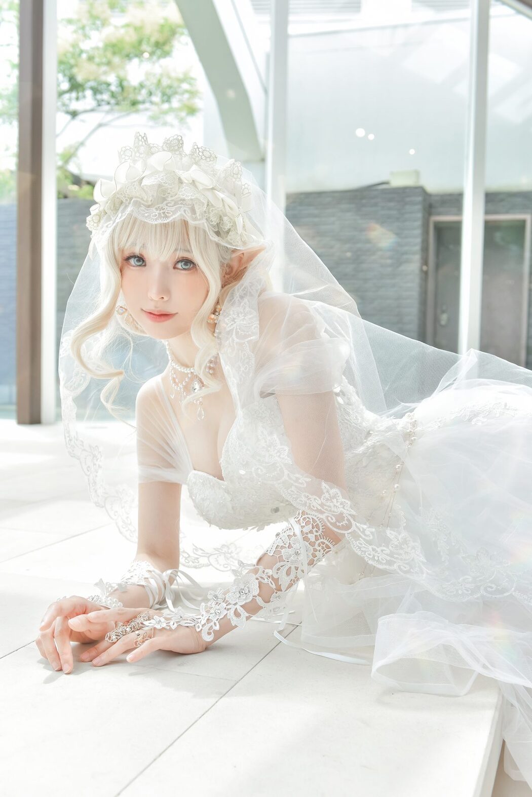 Coser@Ely_eee ElyEE子 – Bride And Lingerie