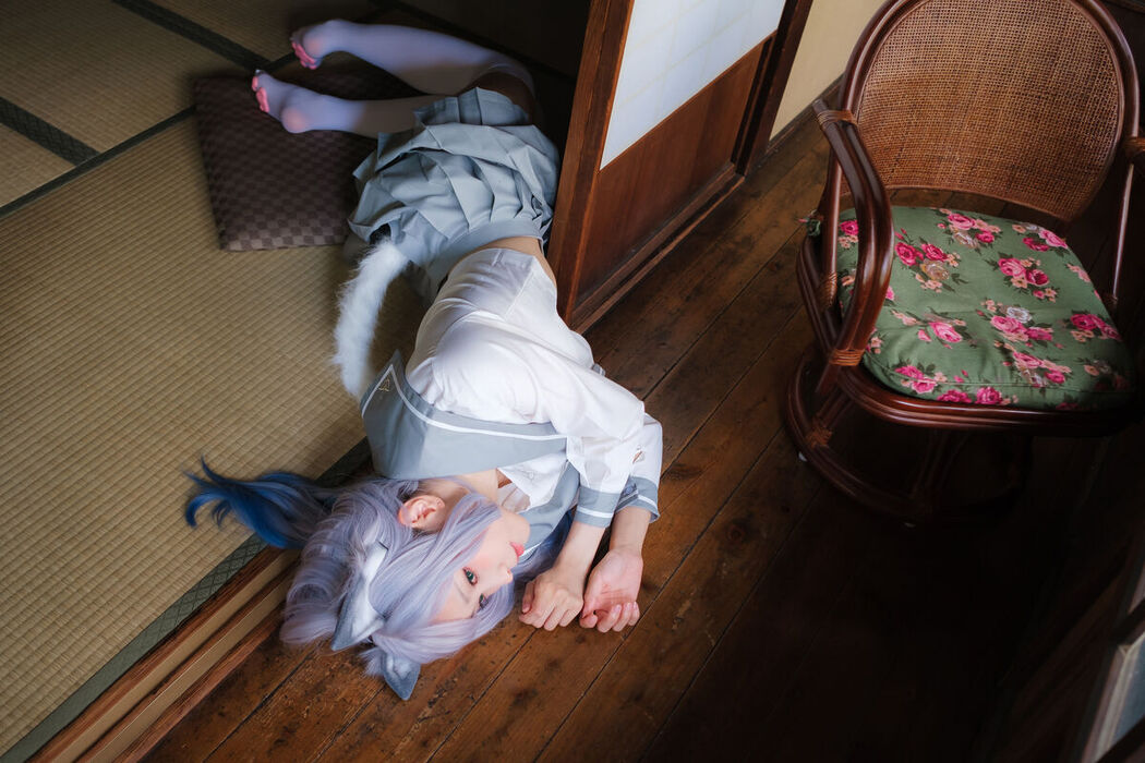 Coser@Elyee 2024年4月 – B.Veranda White Cat