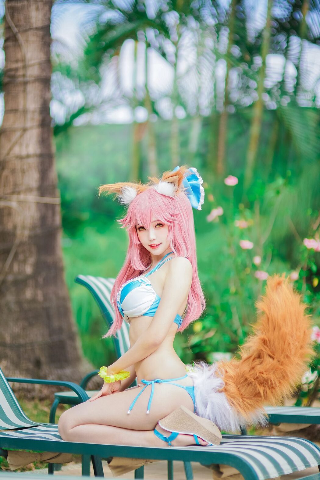 Coser@Ely_eee ElyEE子 – 玉藻前泳池