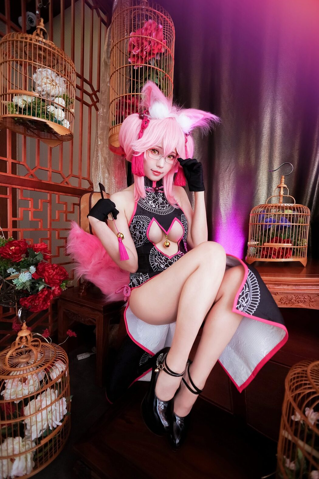 Coser@Ely_eee ElyEE子 – 玉藻前旗袍