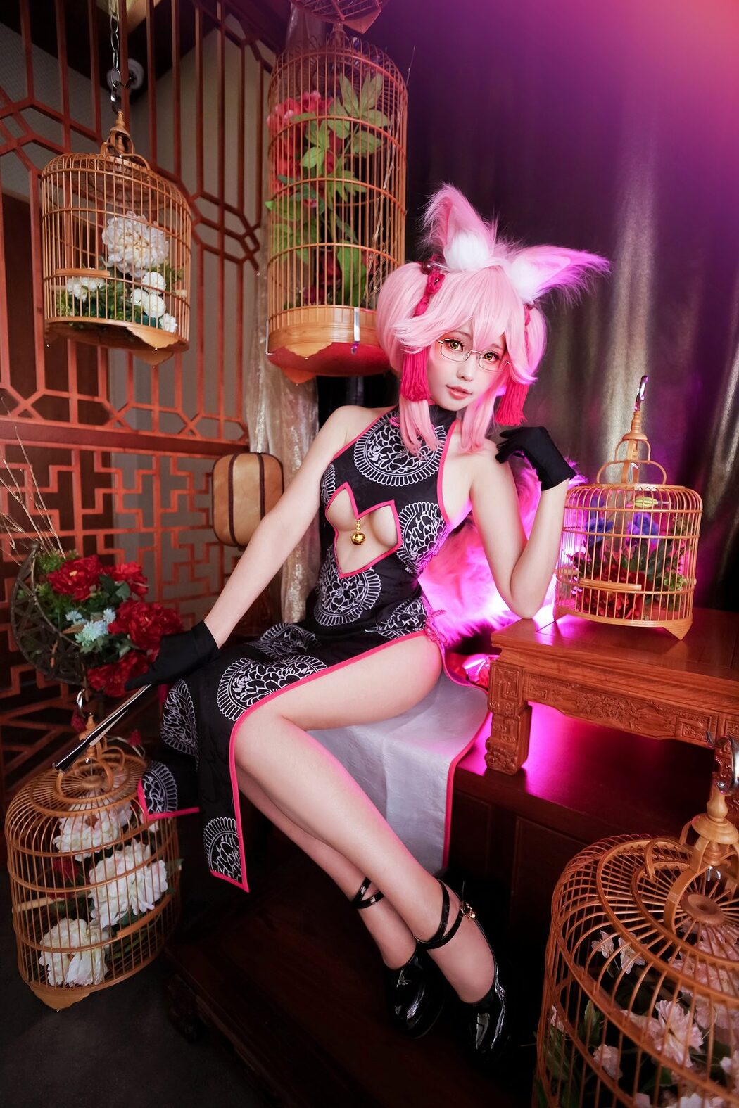 Coser@Ely_eee ElyEE子 – 玉藻前旗袍