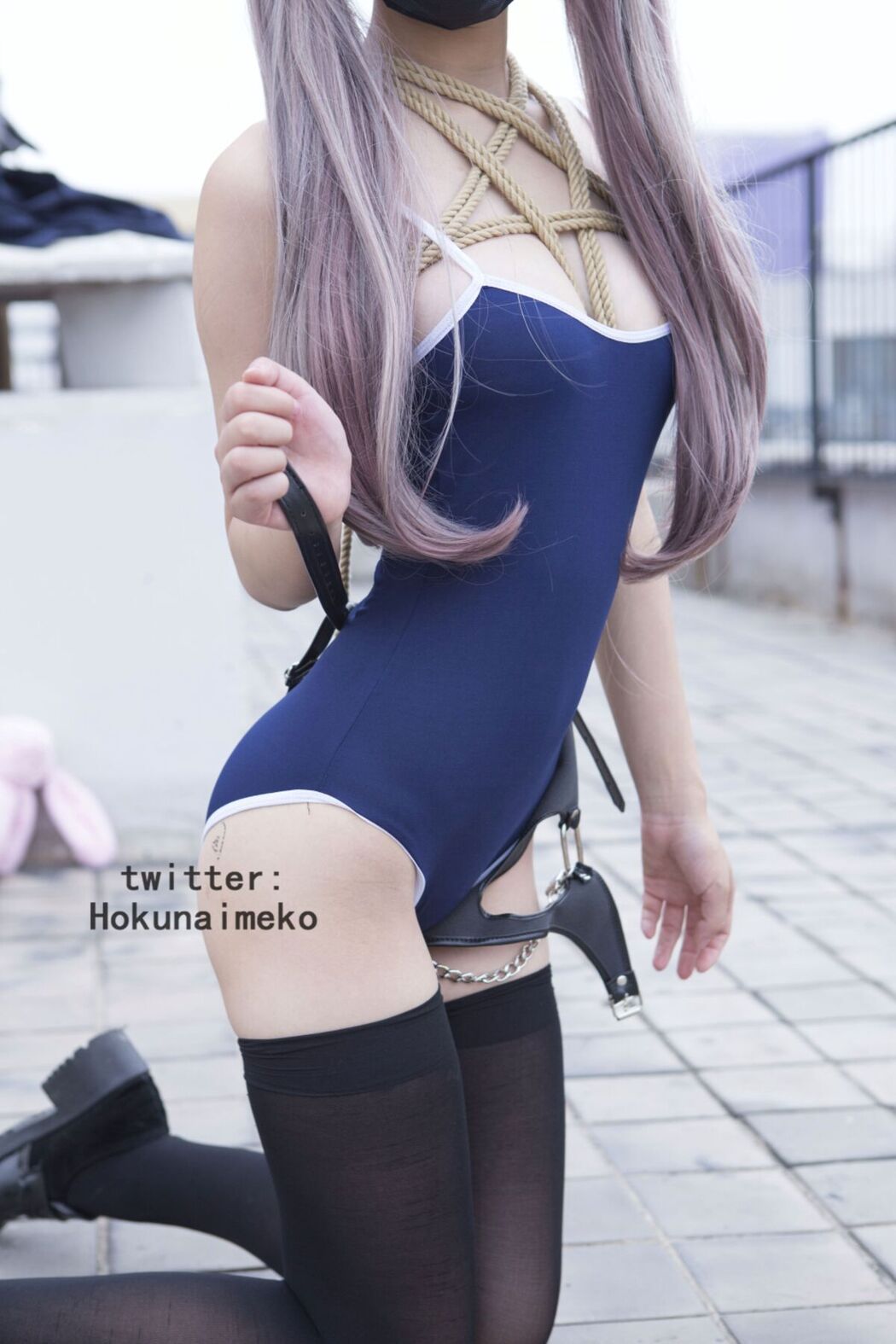 Coser@Hokunaimeko – 絞り 露出 スク水のＪＫ