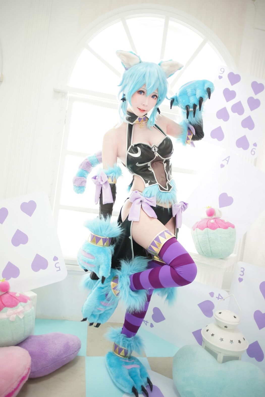 Coser@Ely_eee ElyEE子 – 诗乃扑克猫