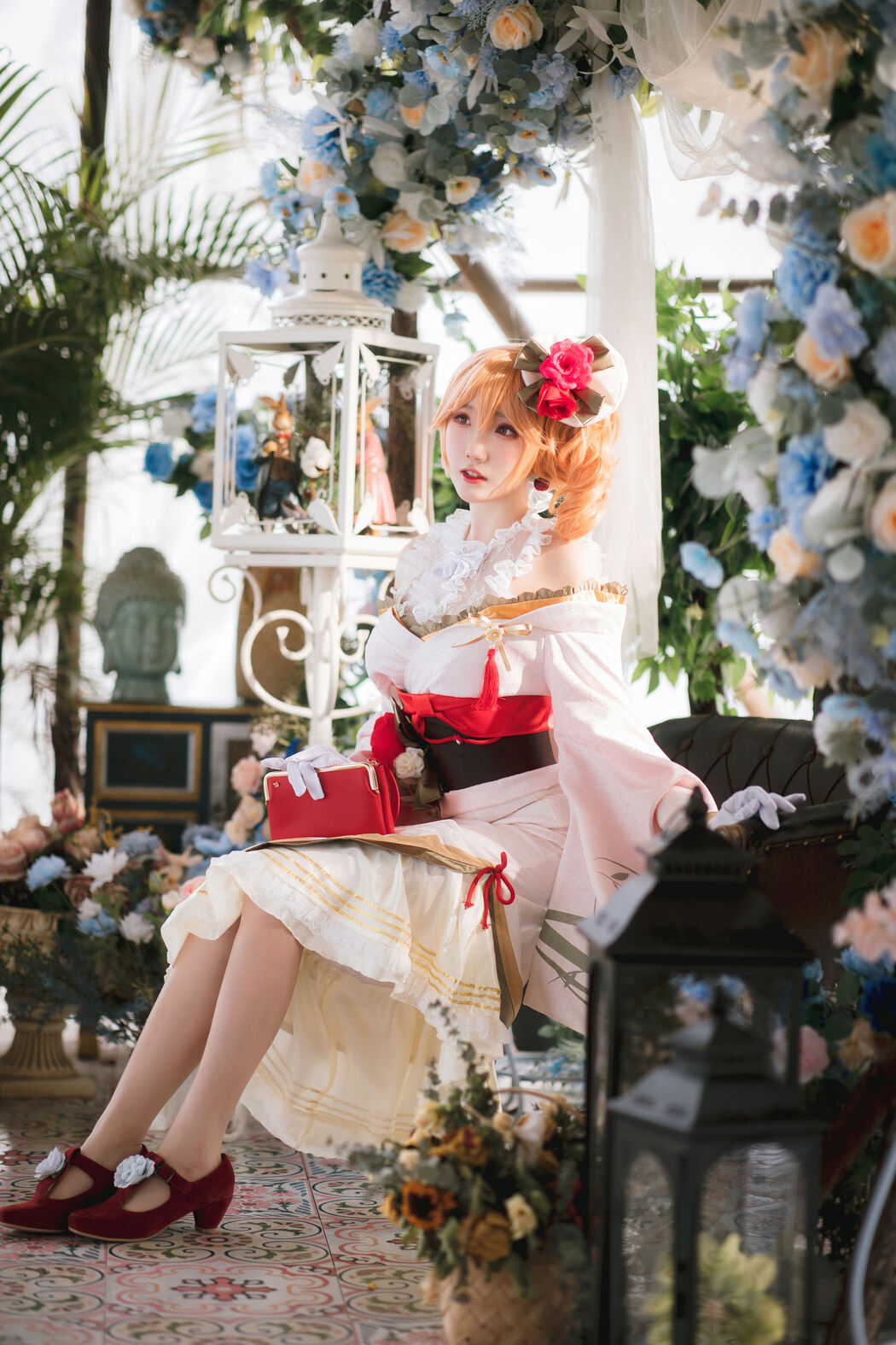 [COS Welfare] Coser Guashi Sauce Welfare - Azur Lane Richelieu Kimono