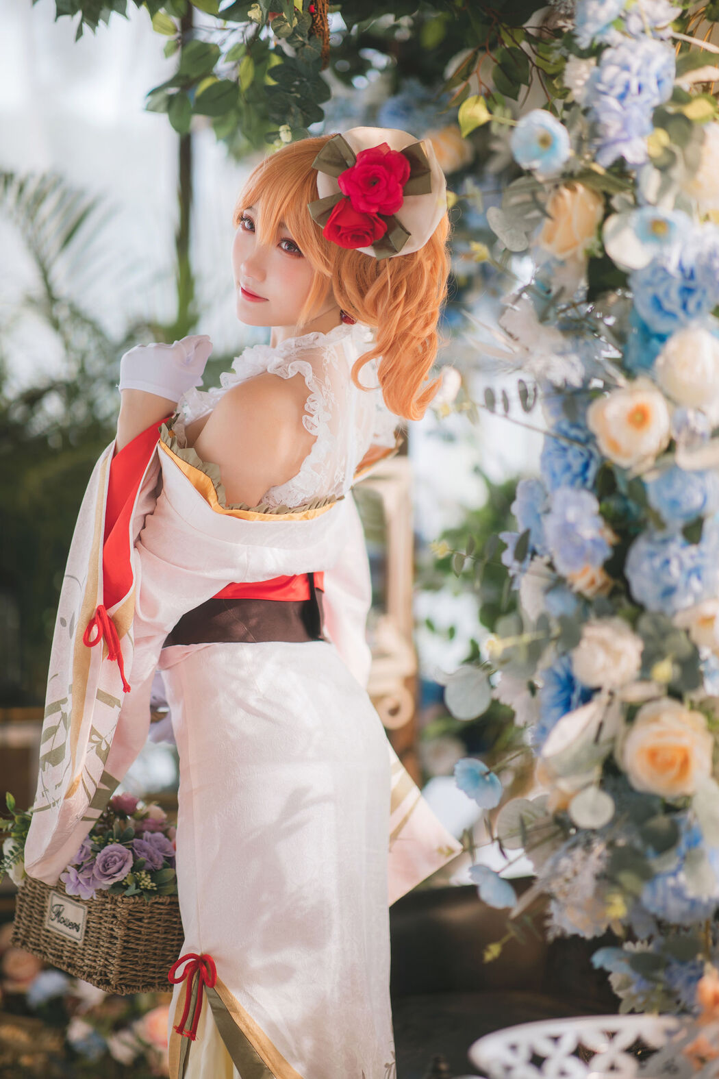 [COS Welfare] Coser Guashi Sauce Welfare - Azur Lane Richelieu Kimono Cover Photo