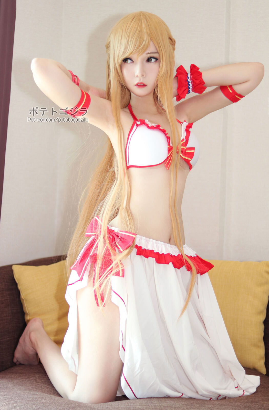 [COS Welfare] Miss Coser Potato Godzilla - Asuna