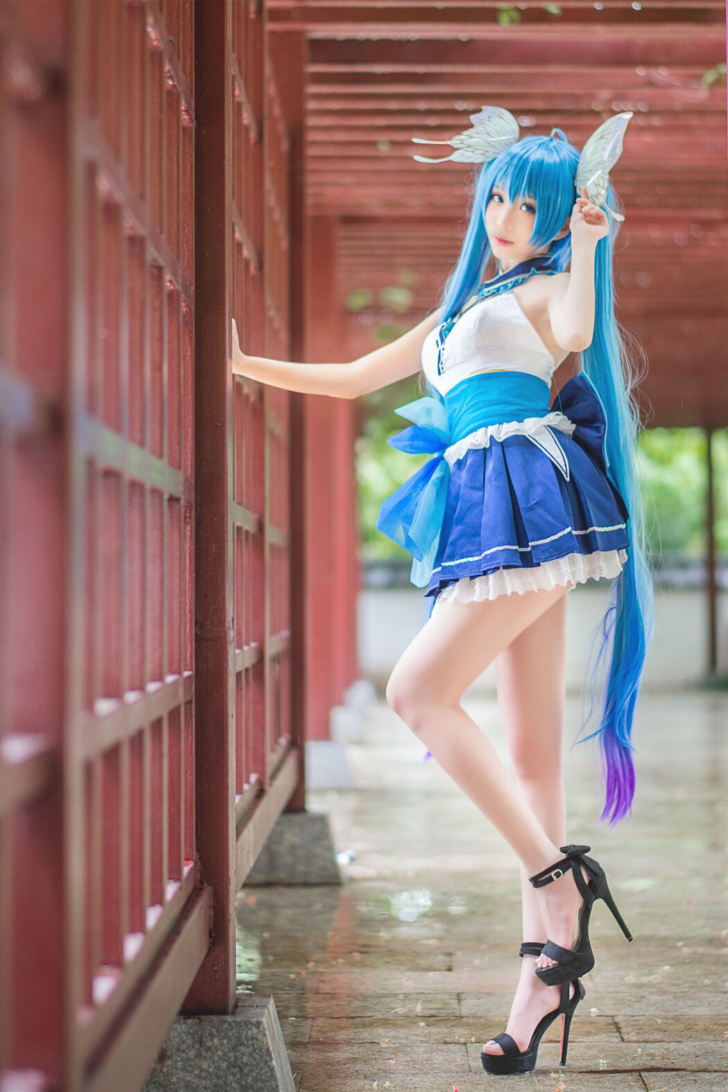 [COS Welfare] Long Legs Coser Qingqingko Js - Hatsune Miku