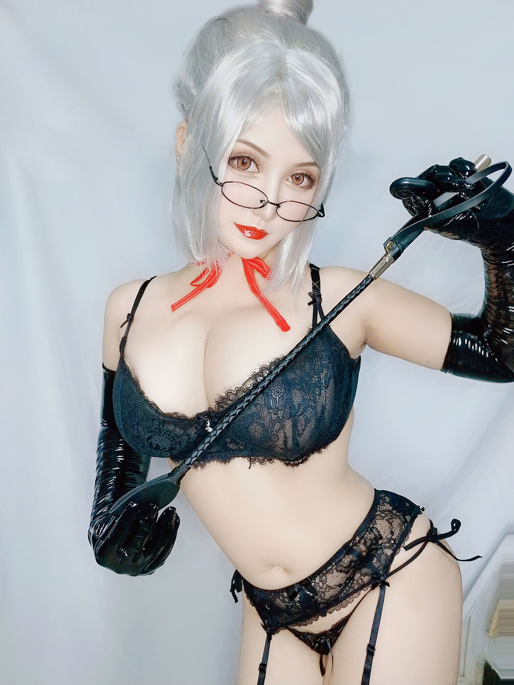 [网红Coser] Xia Gege does not want to get up "Vice President"