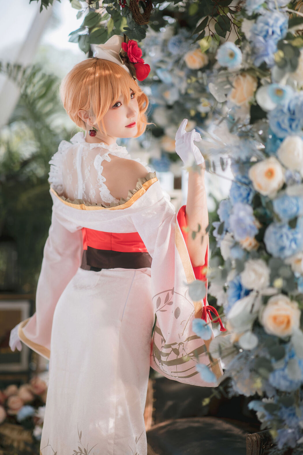 [COS Welfare] Coser Guashi Sauce Welfare - Azur Lane Richelieu Kimono