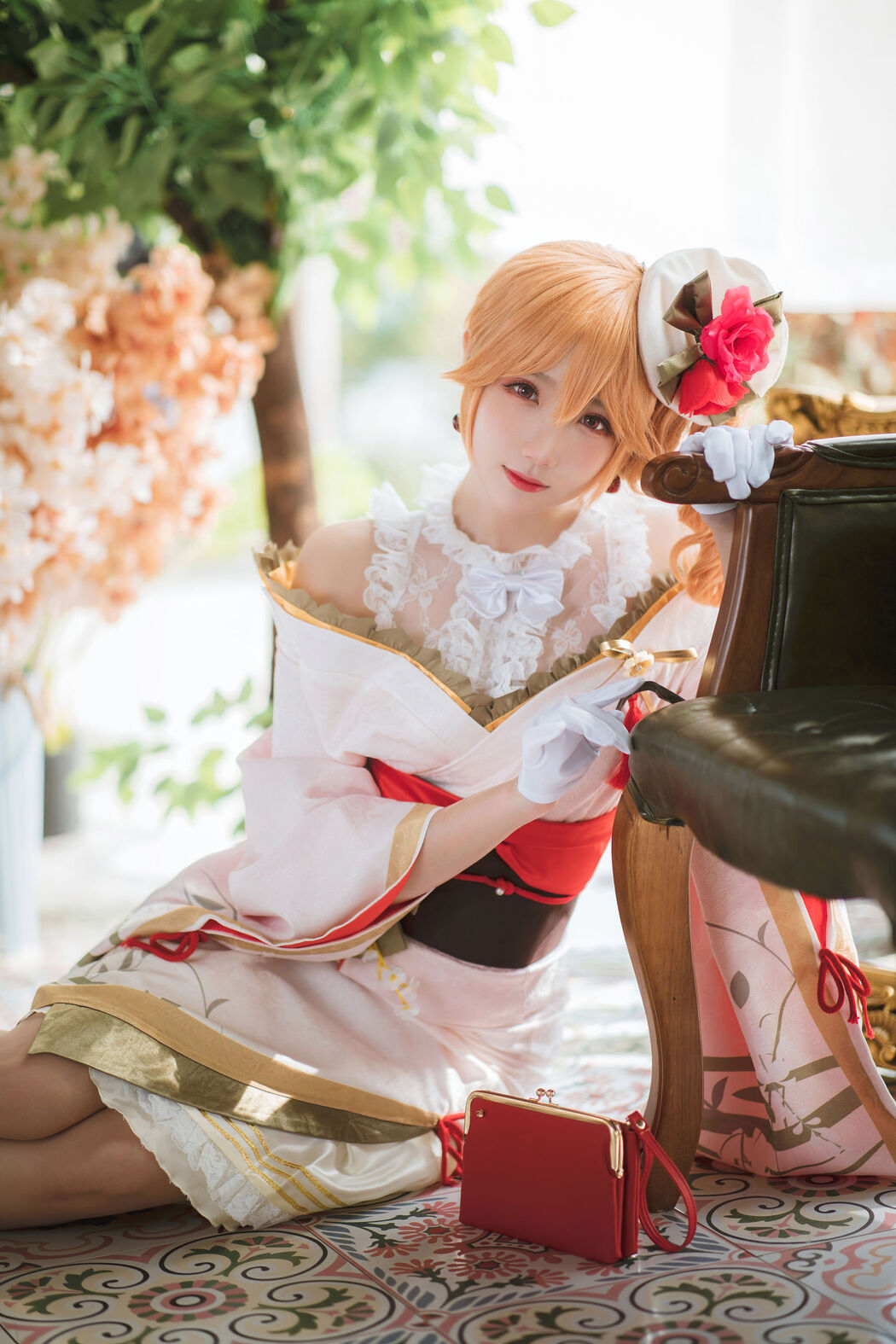 [COS Welfare] Coser Guashi Sauce Welfare - Azur Lane Richelieu Kimono